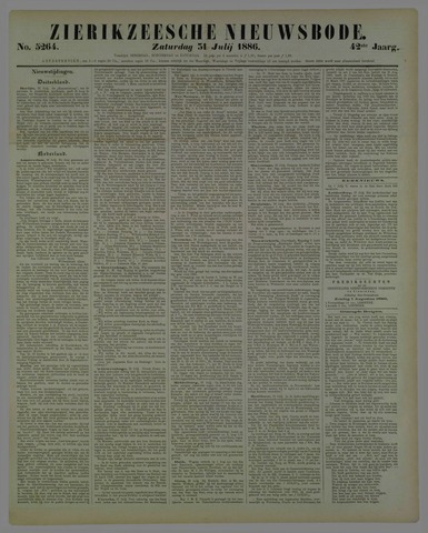 Zierikzeesche Nieuwsbode 1886-07-31