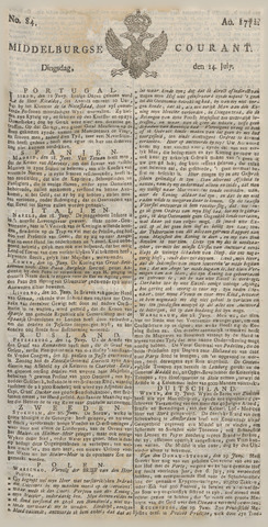 Middelburgsche Courant 1772-07-14