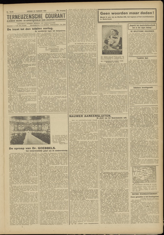 Ter Neuzensche Courant / Neuzensche Courant / (Algemeen) nieuws en advertentieblad voor Zeeuwsch-Vlaanderen 1943-02-23