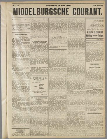 Middelburgsche Courant 1929-05-15