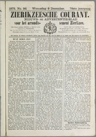 Zierikzeesche Courant 1875-12-08