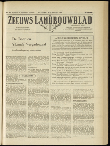 Zeeuwsch landbouwblad ... ZLM land- en tuinbouwblad 1958-11-08