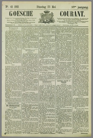 Goessche Courant 1911-05-23