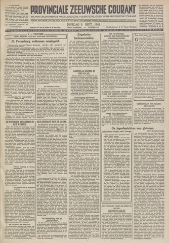Provinciale Zeeuwse Courant 1941-09-09