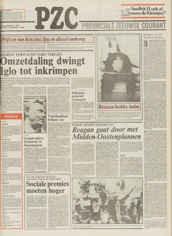 Provinciale Zeeuwse Courant 1982-09-04