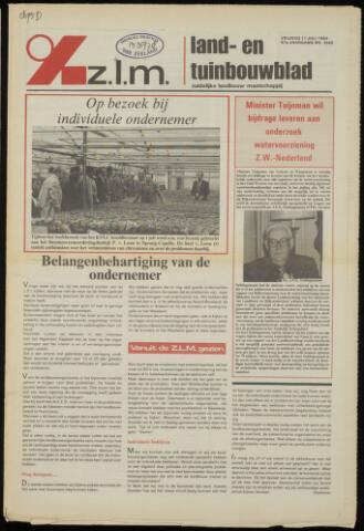 Zeeuwsch landbouwblad ... ZLM land- en tuinbouwblad 1980-07-11