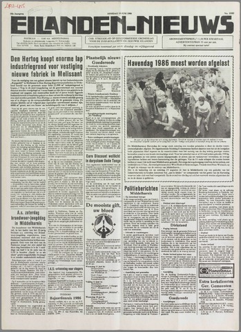 Eilanden-nieuws. Christelijk streekblad op gereformeerde grondslag 1986-06-10