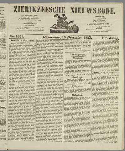 Zierikzeesche Nieuwsbode 1853-12-15