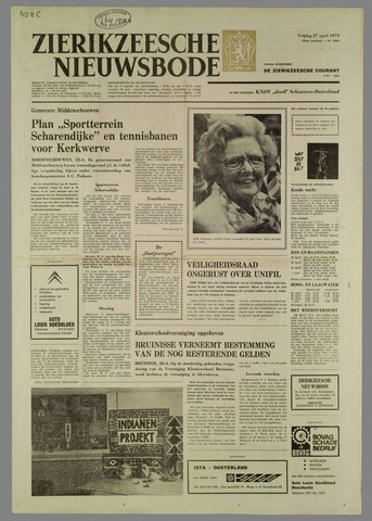 Zierikzeesche Nieuwsbode 1979-04-27