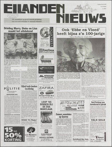 Eilanden-nieuws. Christelijk streekblad op gereformeerde grondslag 1999-07-16