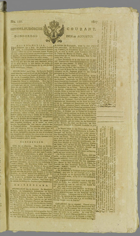 Middelburgsche Courant 1807-08-27