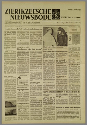 Zierikzeesche Nieuwsbode 1966-02-01
