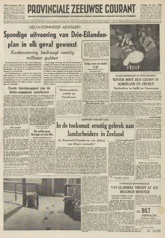 Provinciale Zeeuwse Courant 1955-01-14
