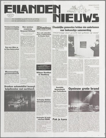 Eilanden-nieuws. Christelijk streekblad op gereformeerde grondslag 2005-02-22