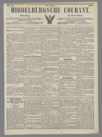 Middelburgsche Courant 1896-11-14