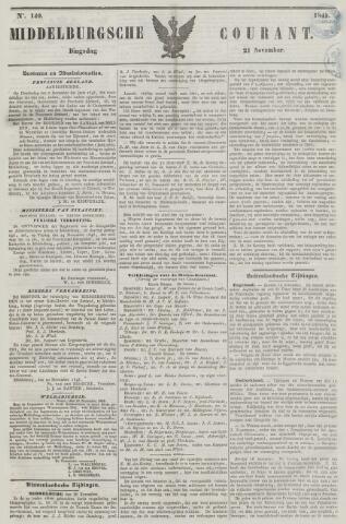 Middelburgsche Courant 1848-11-21