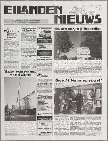 Eilanden-nieuws. Christelijk streekblad op gereformeerde grondslag 2002-10-11