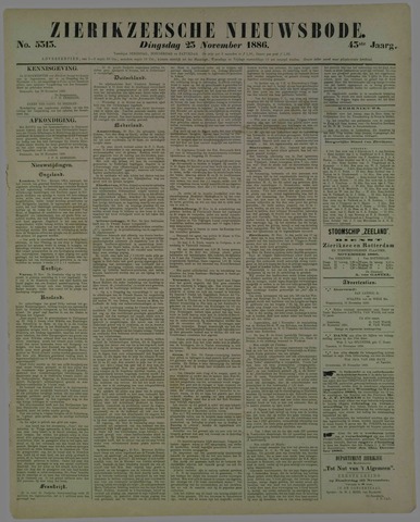 Zierikzeesche Nieuwsbode 1886-11-23