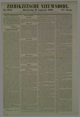 Zierikzeesche Nieuwsbode 1886-08-19