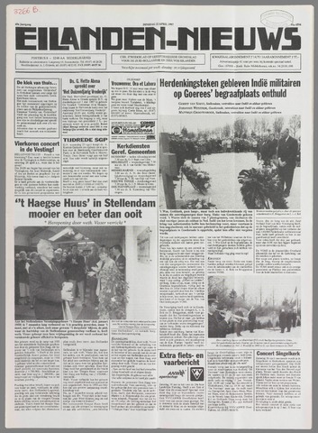 Eilanden-nieuws. Christelijk streekblad op gereformeerde grondslag 1997-04-22