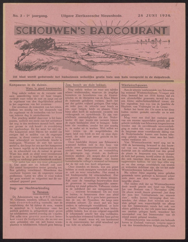 Schouwen's Badcourant 1934-06-28