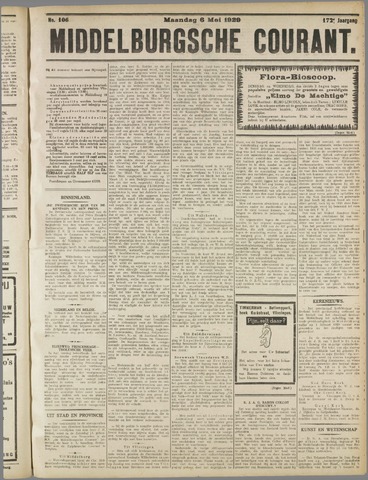 Middelburgsche Courant 1929-05-06