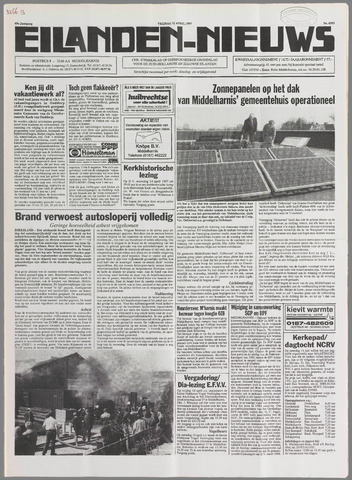 Eilanden-nieuws. Christelijk streekblad op gereformeerde grondslag 1997-04-11
