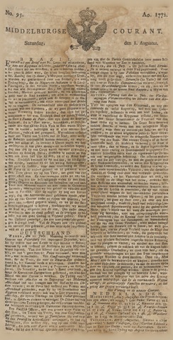 Middelburgsche Courant 1772-08-08