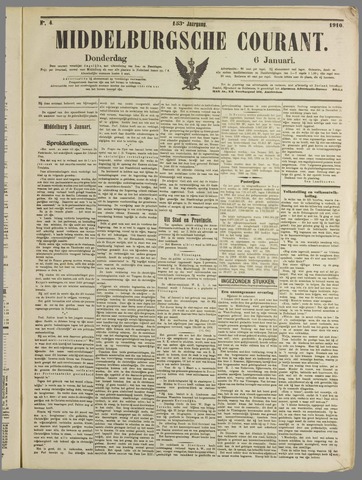 Middelburgsche Courant 1910-01-06