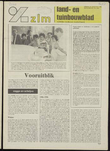 Zeeuwsch landbouwblad ... ZLM land- en tuinbouwblad 1986-08-29
