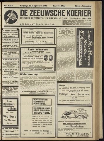Zeeuwsche Koerier 1937-08-20