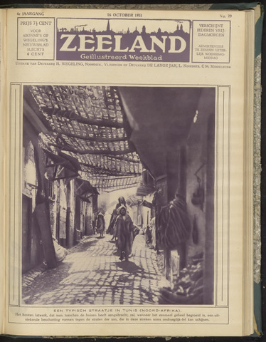 Zeeland. Geïllustreerd Weekblad 1931-10-16