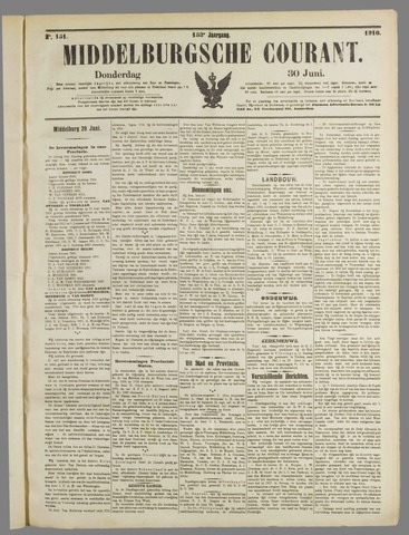 Middelburgsche Courant 1910-06-30