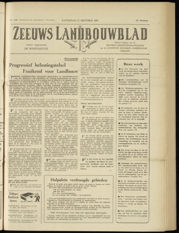 Zeeuwsch landbouwblad ... ZLM land- en tuinbouwblad 1959-10-17