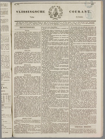 Vlissingse Courant 1847-10-22