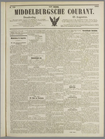 Middelburgsche Courant 1910-08-25