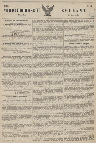 Middelburgsche Courant 1853-01-25