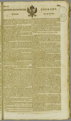 Middelburgsche Courant 1815-10-19