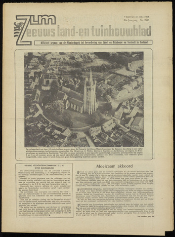 Zeeuwsch landbouwblad ... ZLM land- en tuinbouwblad 1968-05-31