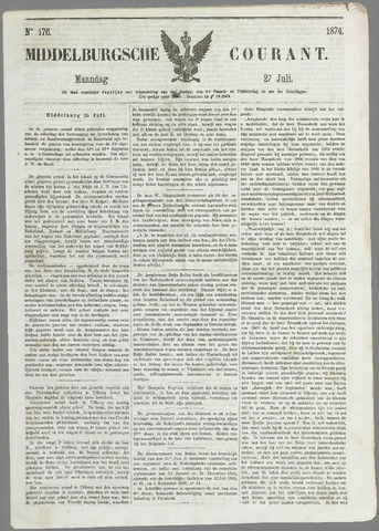 Middelburgsche Courant 1874-07-27
