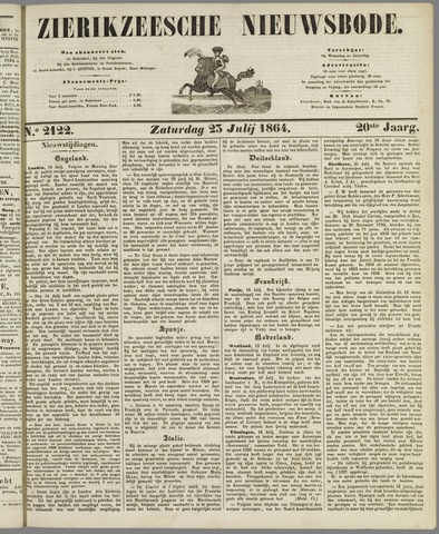 Zierikzeesche Nieuwsbode 1864-07-23