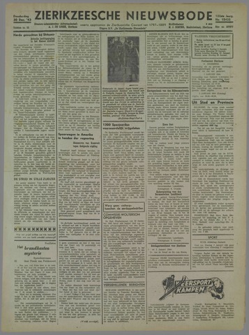Zierikzeesche Nieuwsbode 1943-12-30