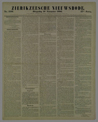Zierikzeesche Nieuwsbode 1886-11-16