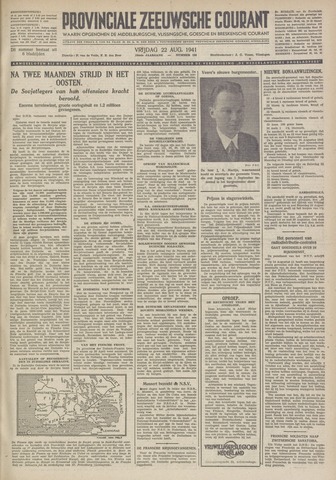 Provinciale Zeeuwse Courant 1941-08-22