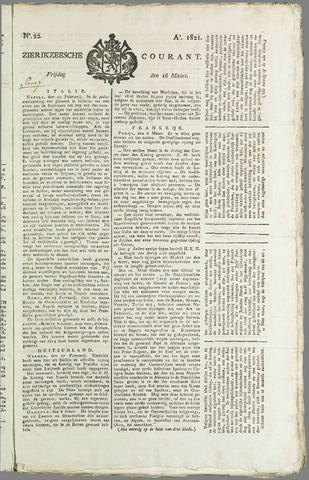 Zierikzeesche Courant 1821-03-16