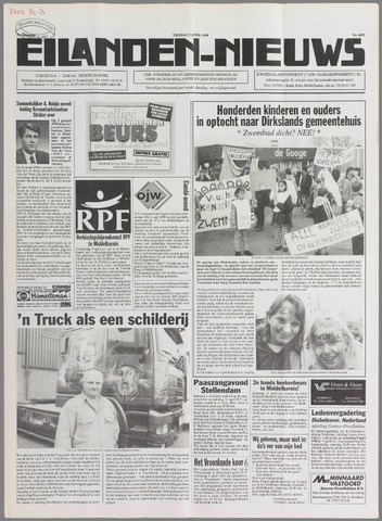 Eilanden-nieuws. Christelijk streekblad op gereformeerde grondslag 1998-04-03