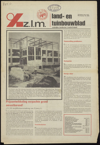 Zeeuwsch landbouwblad ... ZLM land- en tuinbouwblad 1979-07-06