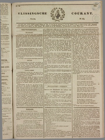 Vlissingse Courant 1847-07-26