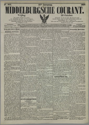 Middelburgsche Courant 1894-10-26