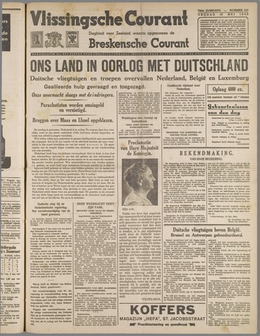 Vlissingse Courant 1940-05-10